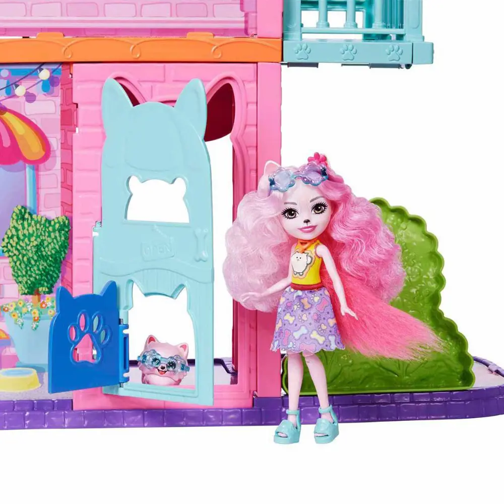 Enchantimals Şehir Evi ve Kafe Oyun Seti HHC18