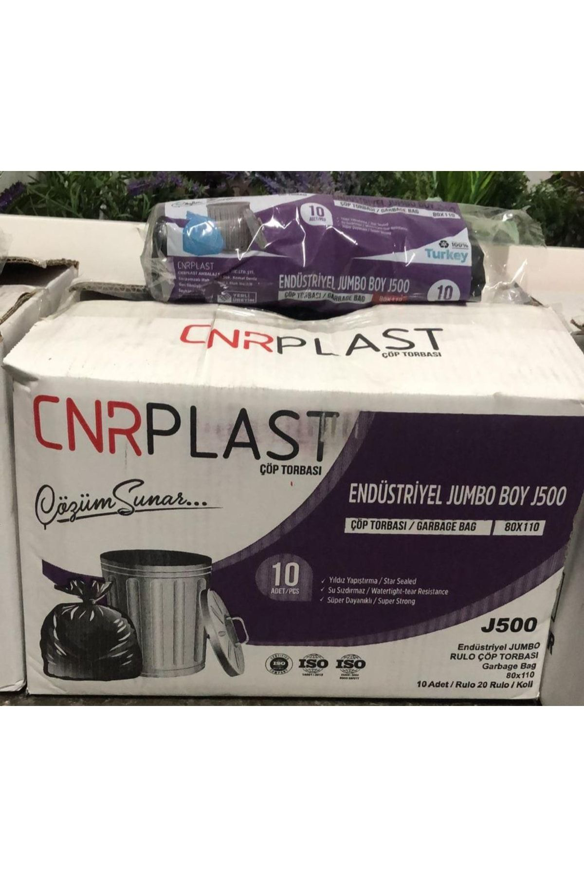 Polmix End Jumbo Boy Çöp Poşeti 80 X 110 Cm 20 Rulo