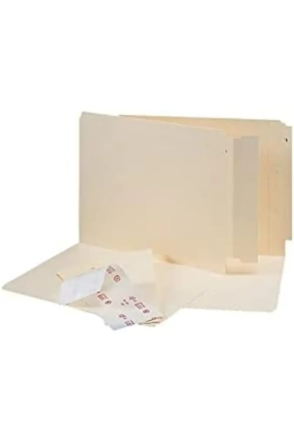 End Tab Converters for Folders, 3 1/4 x 9 1/4, Manila, 500/box 11