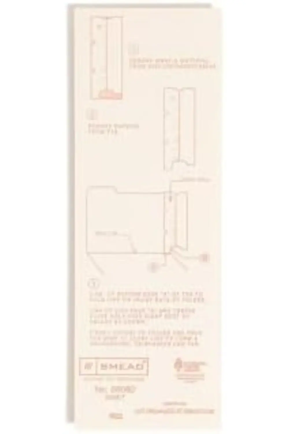 End Tab Converters for Folders, 3 1/4 x 9 1/4, Manila, 500/box 11