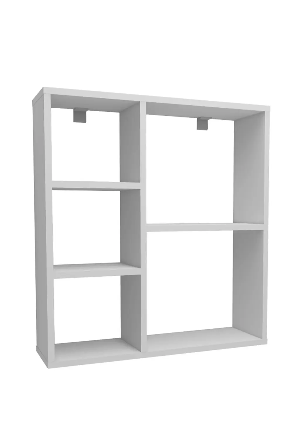 Enda 5 Gözlü Duvar Rafı, Mutfak Rafı, Oturma Odası Rafı, 5 Raflı