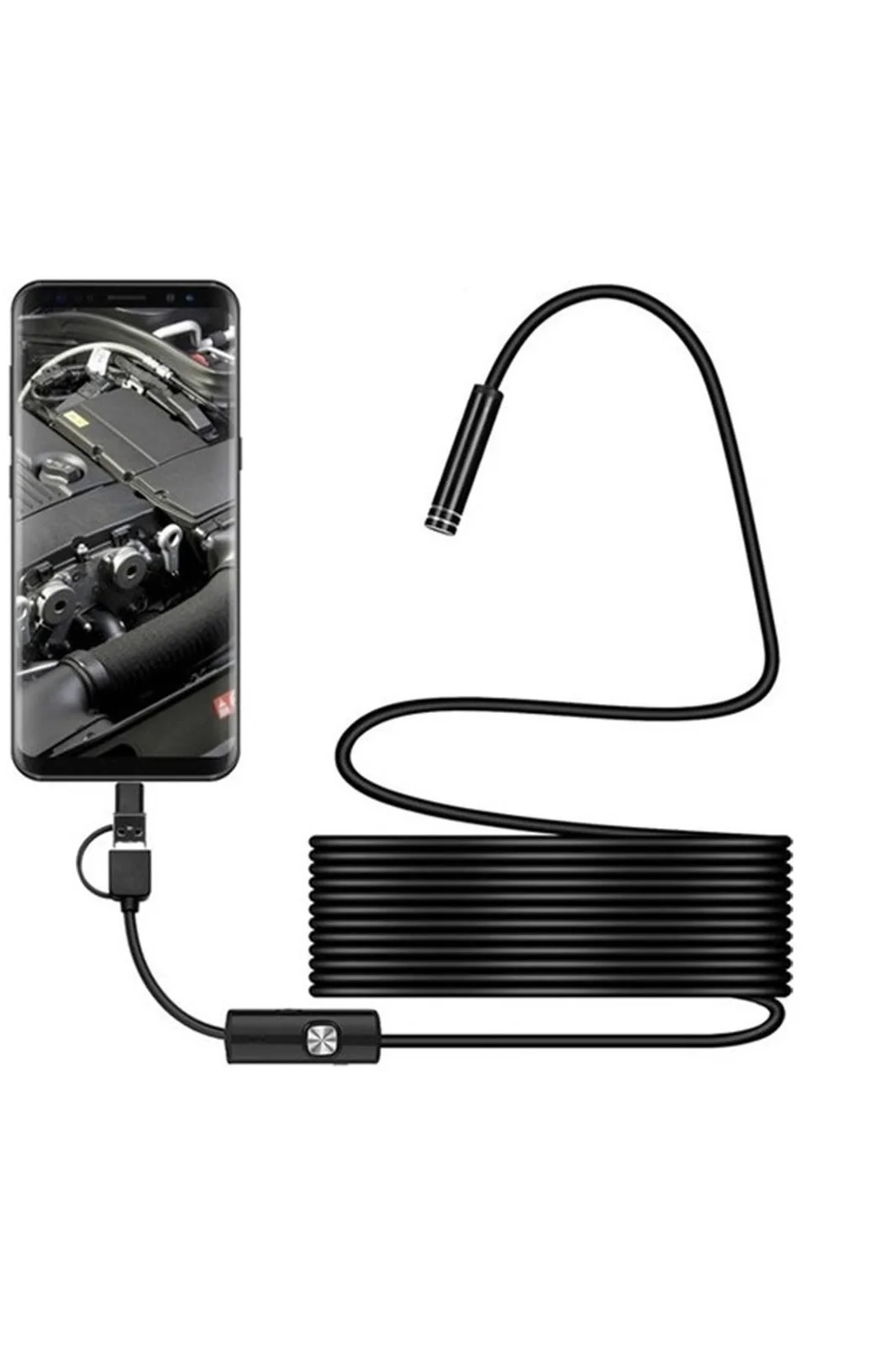 Endoskop 3 İn 1 Yılan Kamera Usb Micro Usb Type-c 20 Metre Sert Kablo Fiyatı, Yorumları ve Özellikleri