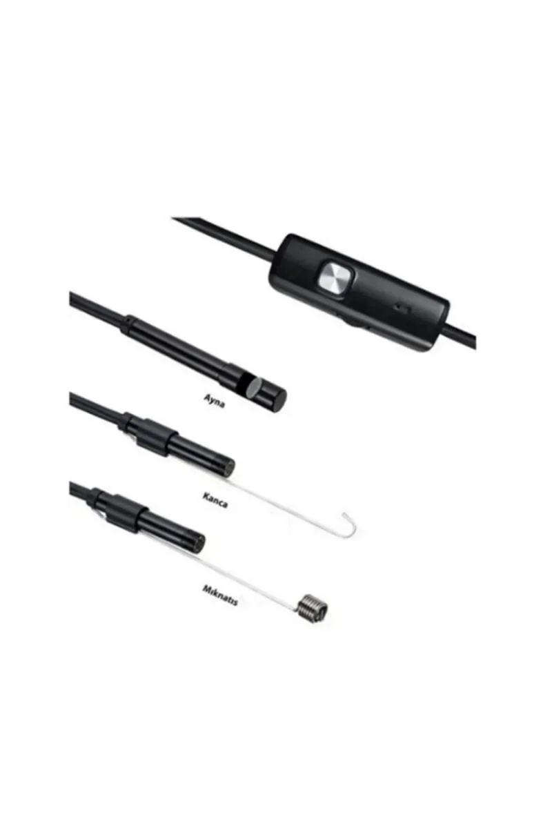 Endoskop Yılan Kamera 5 Metre Led'li 7mm Sert Kablo - IP67 Su Geçirmez USB Endoskopi Fiyatı, Yorumları ve Özellikleri