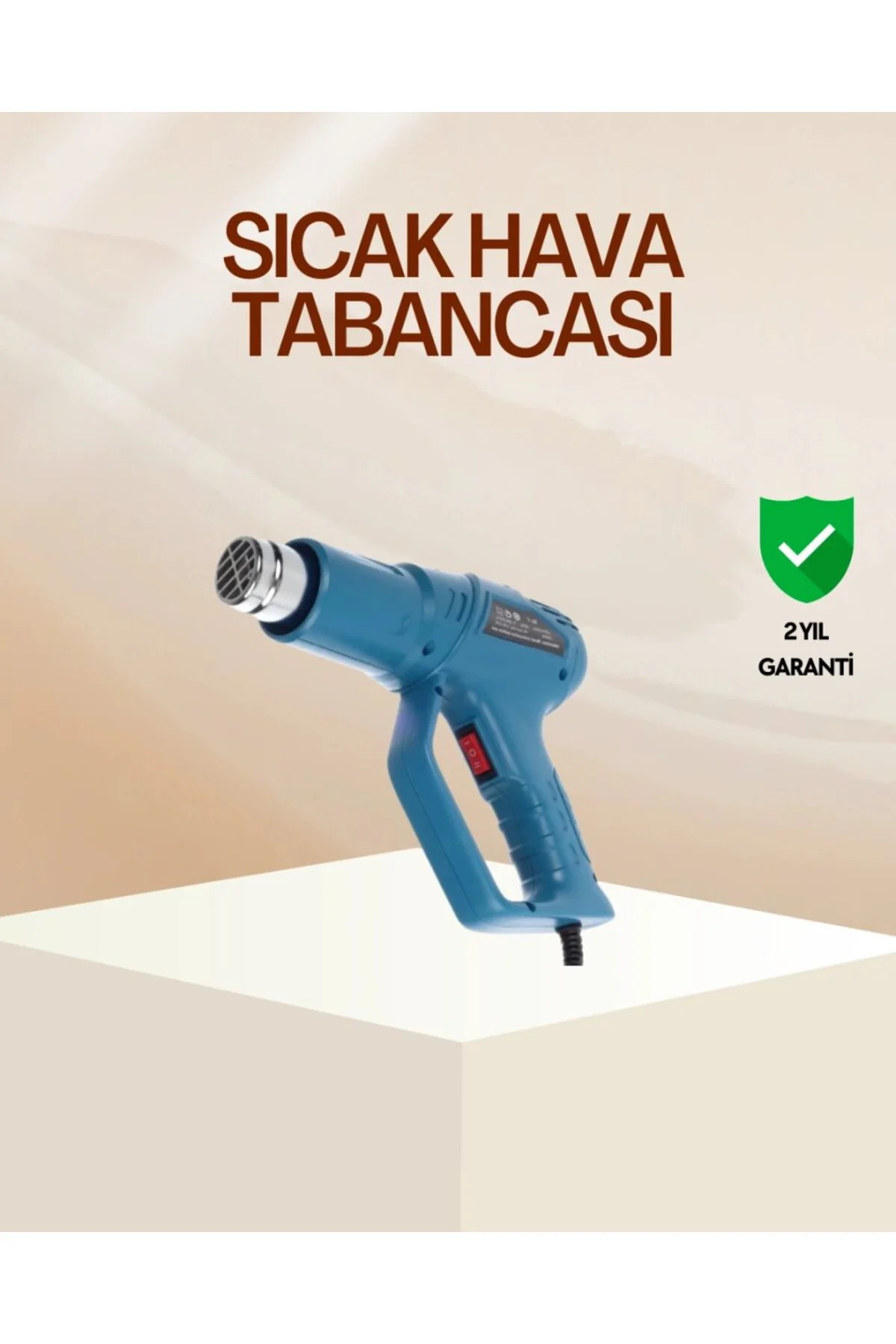 Endüstriyel 2000w Isı Tabancası Plastik Boru Lehim Boya Çıkarma