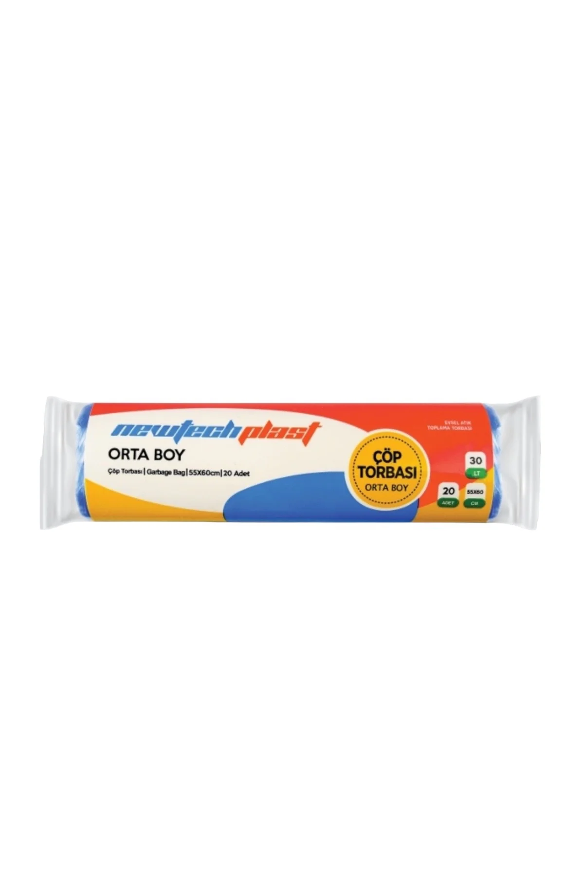 ENDÜSTRİYEL ÇÖP POŞETİ JUMBO BOY 80*110 Siyah  5 Adet