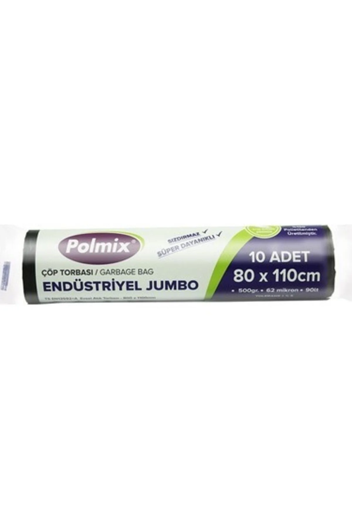 Endüstriyel Çöp Poşeti Jumbo 80*110 400 Gr