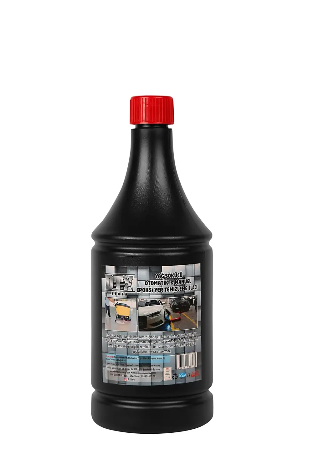 Endüstriyel Epoksi Yer Temizleme Deterjanı 1 litre