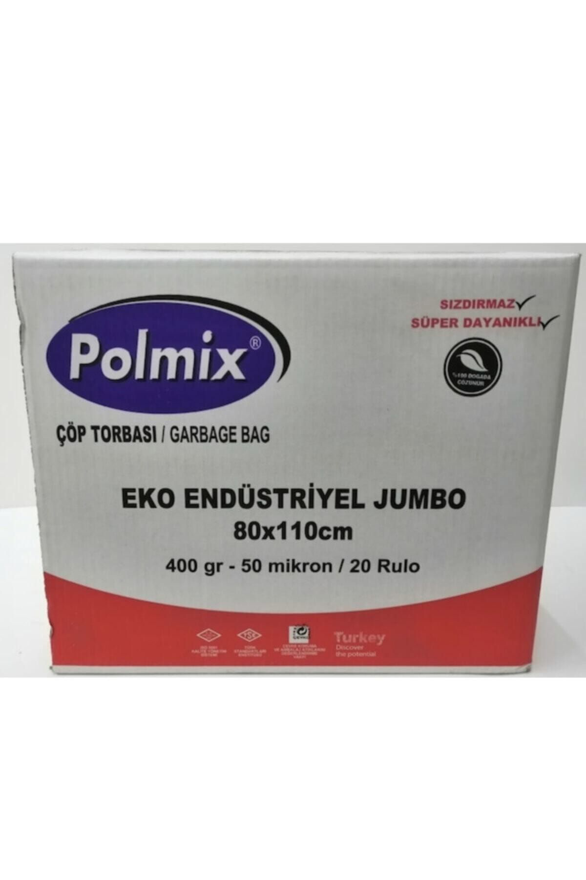 Pakçöp Endüstriyel Jumbo Eko Çöp Torbasi 80*110 Kirmizi