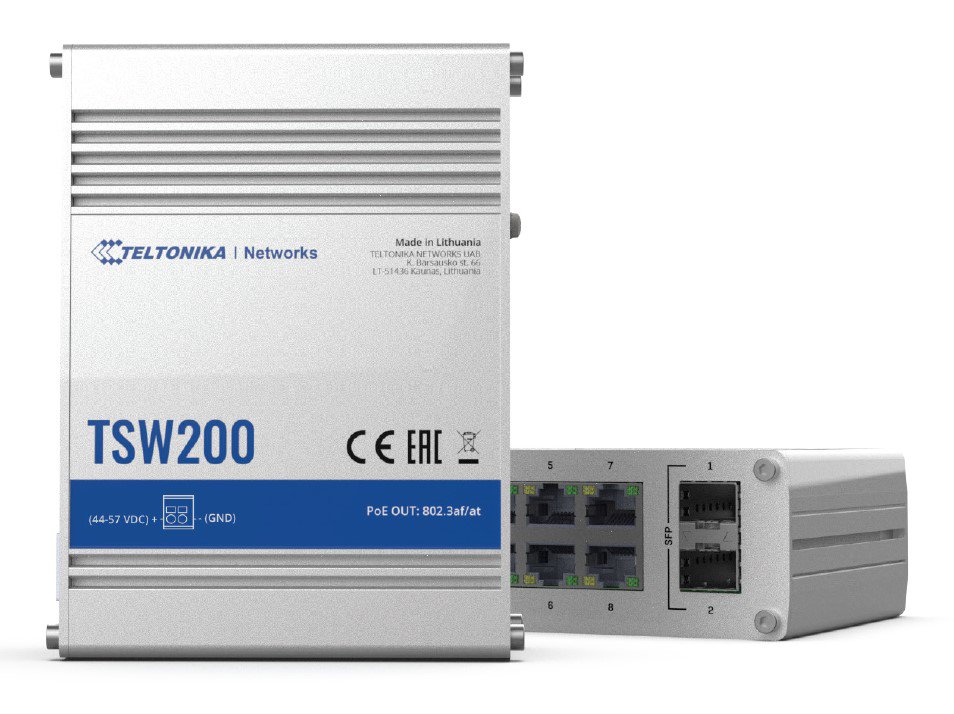 Endüstriyel Yönetilemeyen PoE+ Gigabit Switch (Industrial Unmanag