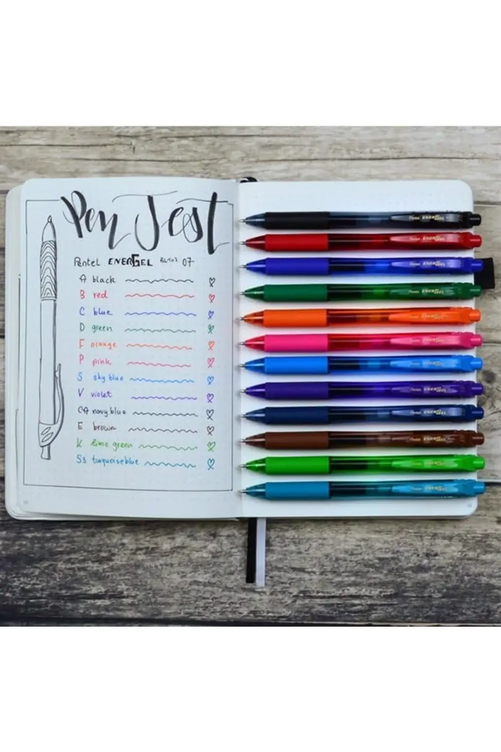 ENERGEL 0.7 mm Likit Roller Kalem A.MAVİ 1174074