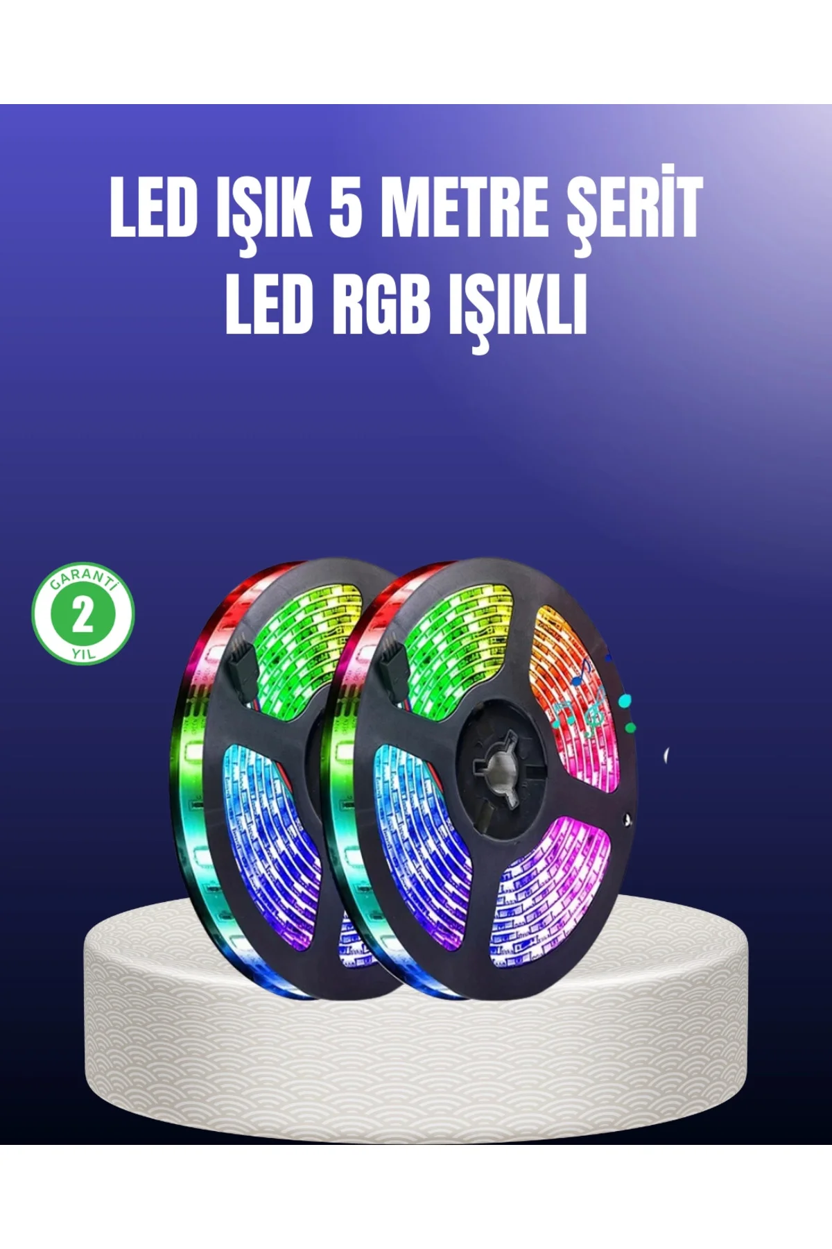 Enerji Tasarruflu Rgb Şerit Led 5 Metre