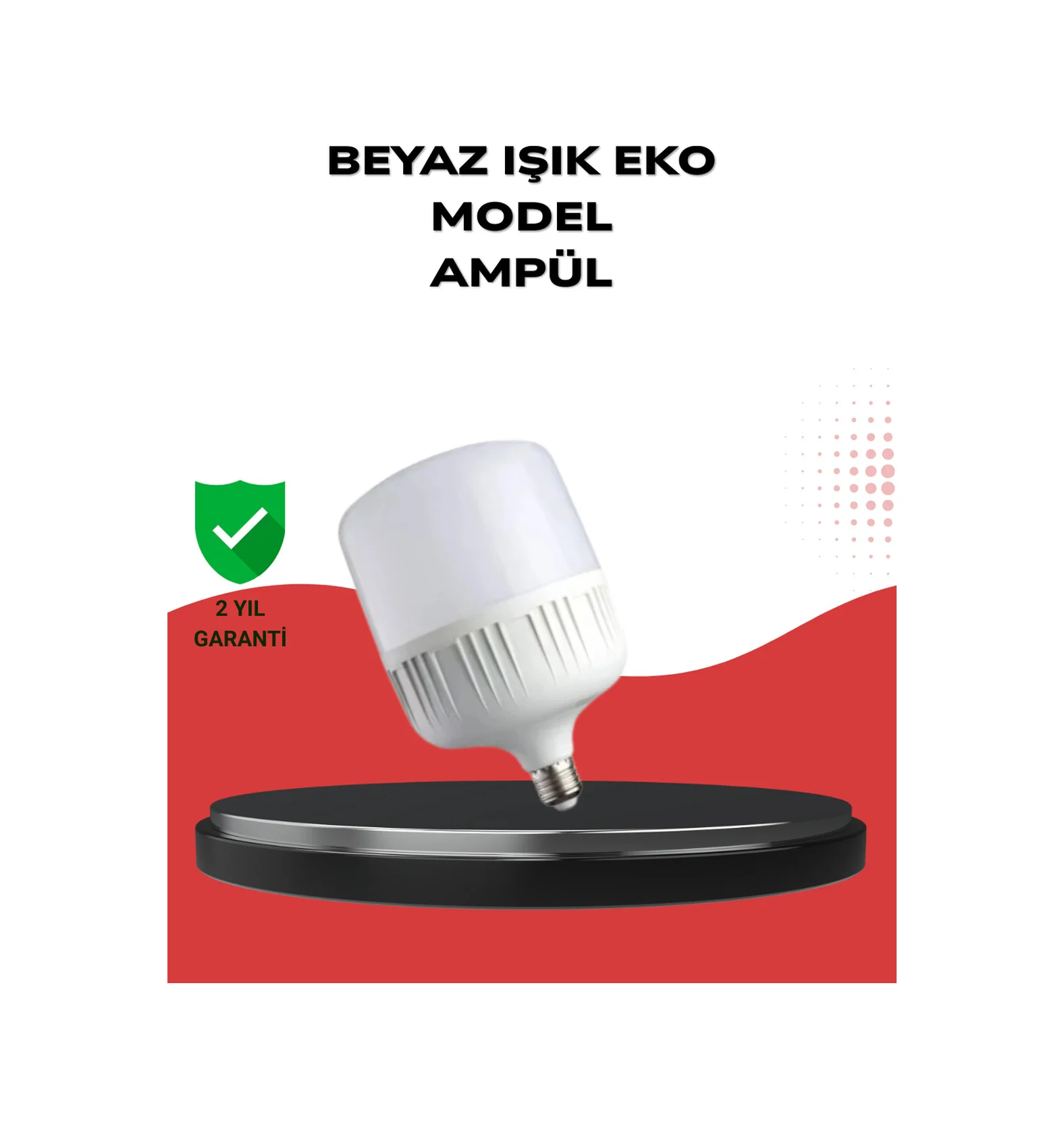 Enerji Tasarruflu Şarjlı Led Ampul 30w Beyaz Işık - Lisinya Diğer