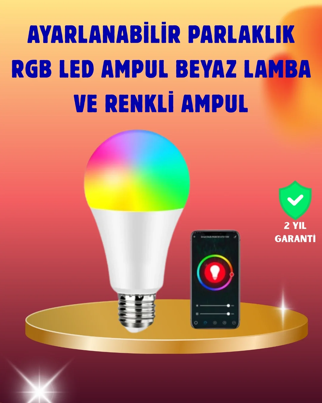 Enerji Verimli Akıllı LED Ampul, Uzaktan Kontrol Özellikli Fiyatı, Yorumları ve Özellikleri