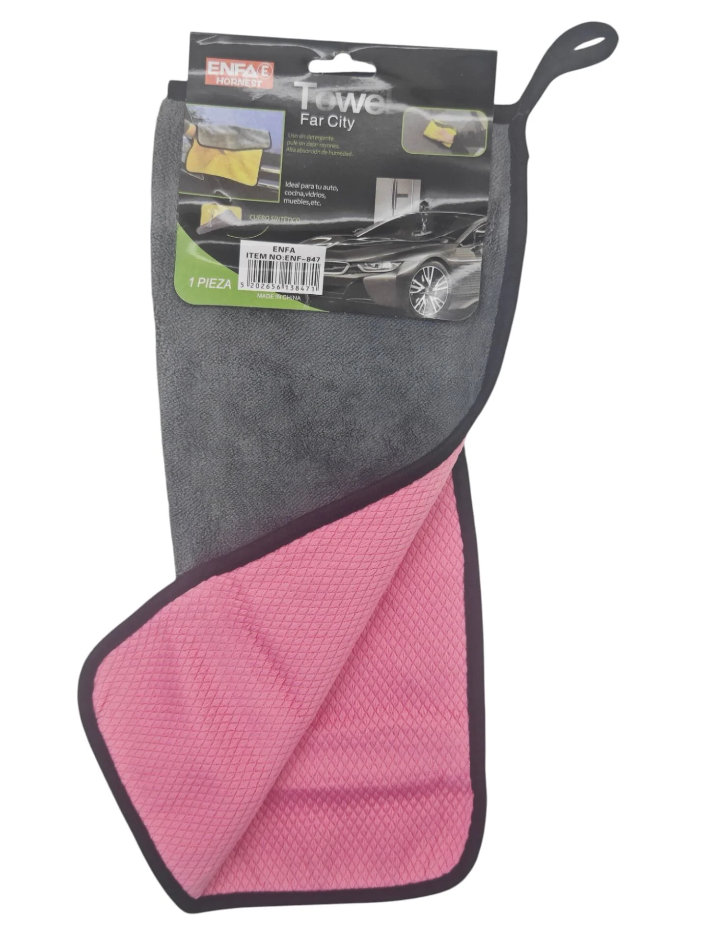 ENF-847   Enfa Hornest Mikrofiber Oto Yıkama Bezi 40cm