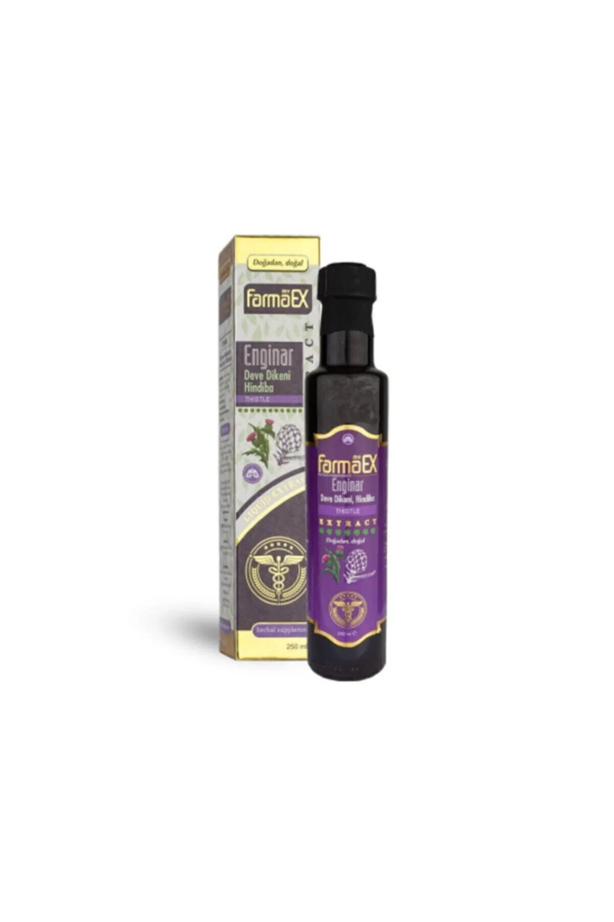 Enginar Deve Dikeni ve Hindiba Ekstraktı Ekstresi 250 ml Doğadan 