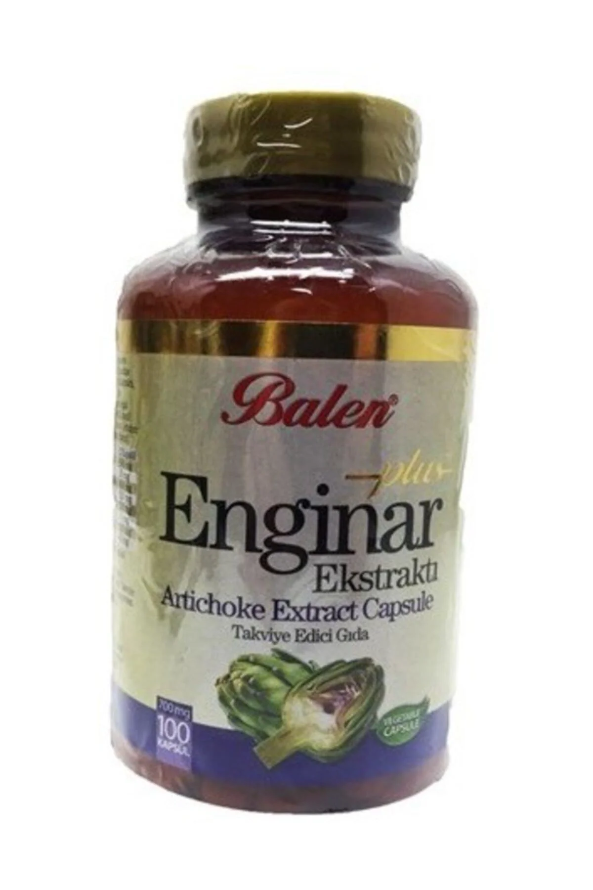 Enginar Plus Ekstraktı 700 Mg 100 Kapsül 3 Kutu