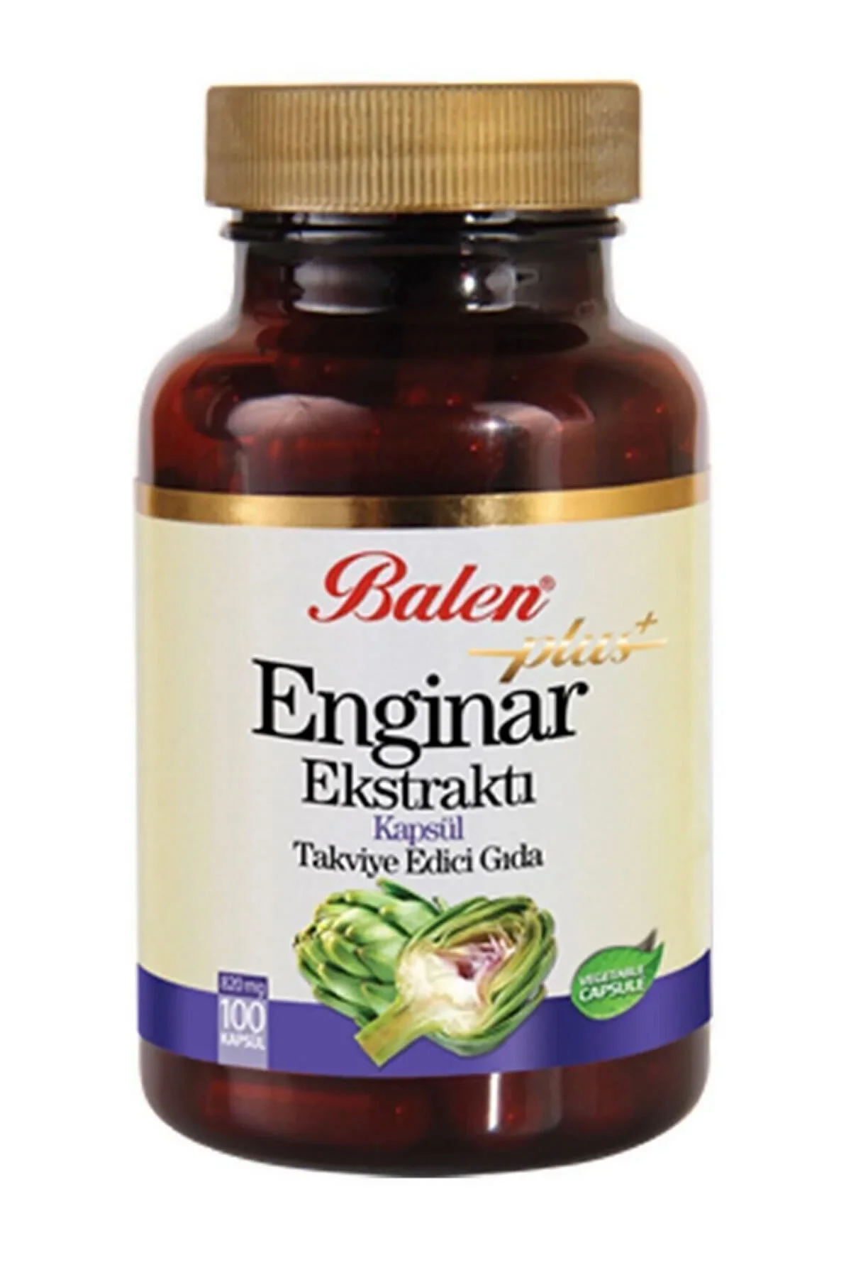 Enginar Plus & Ekstraktı Kapsülü 820 Mg 100 Kapsül