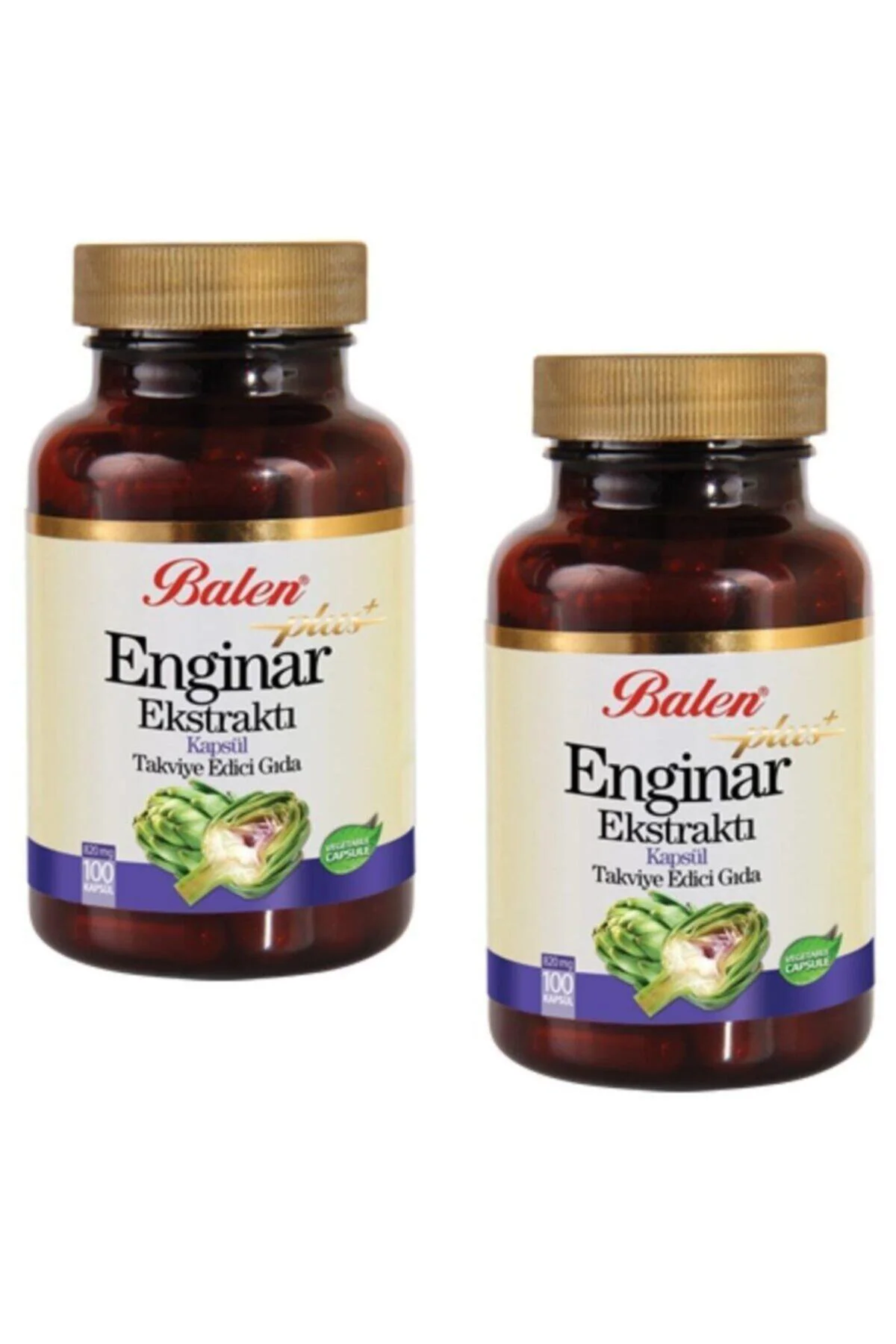 Enginar Plus Kapsül 820mg*100 2 Adet