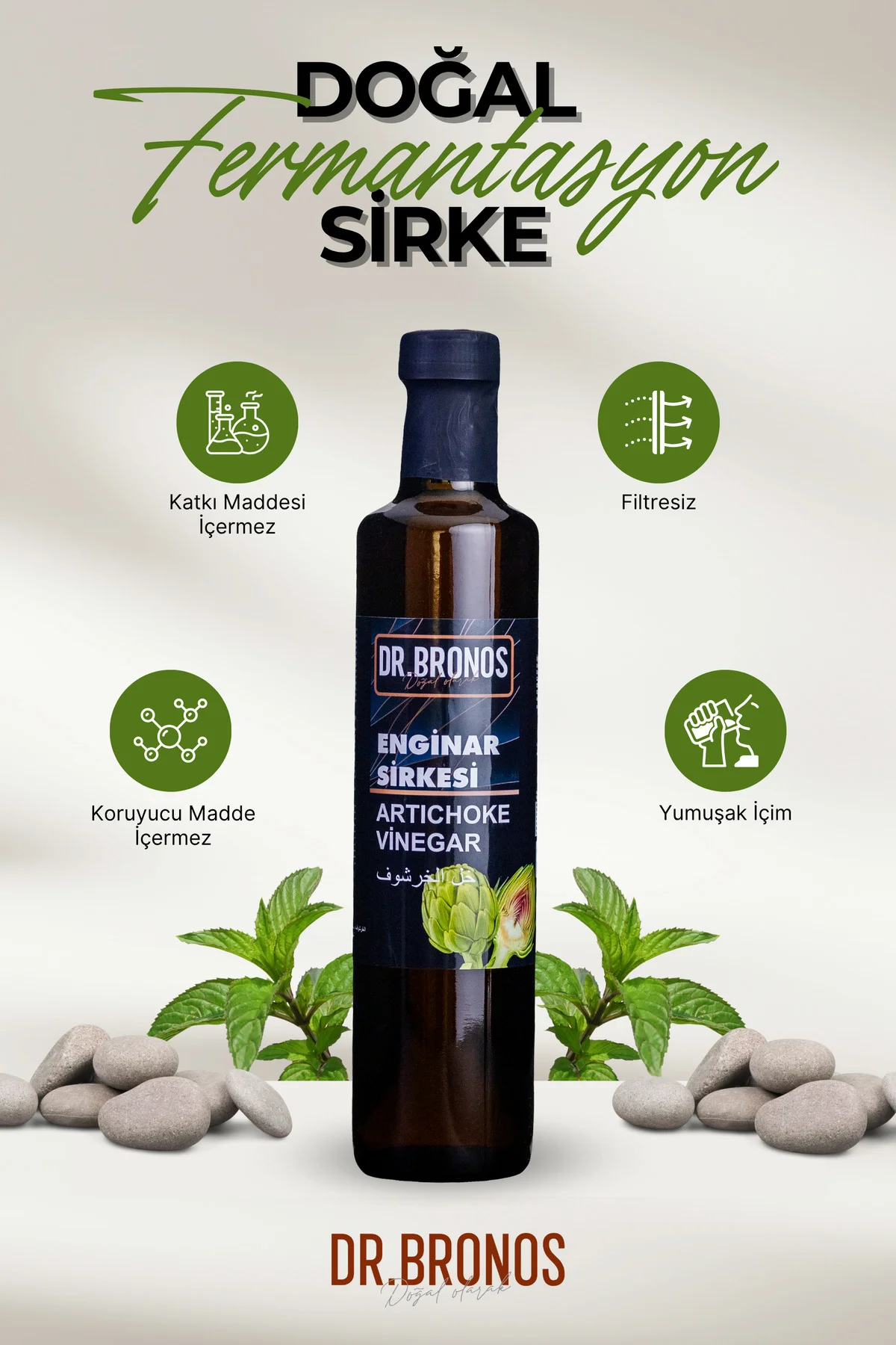 Enginar Sirkesi 500 ml