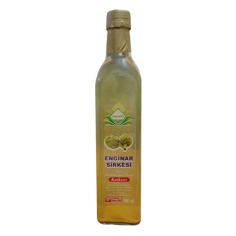 Enginar Sirkesi Cam Şişe 500 ML - Doğal ve Katkısız Enginar Sirkesi Cam Şişe 500 ML - Doğal ve Katkısız