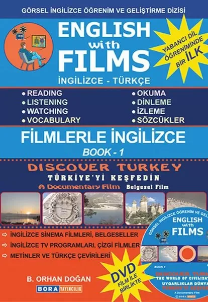English with Films Book 1 (DVD'li) Fiyatı, Yorumları ve Özellikleri