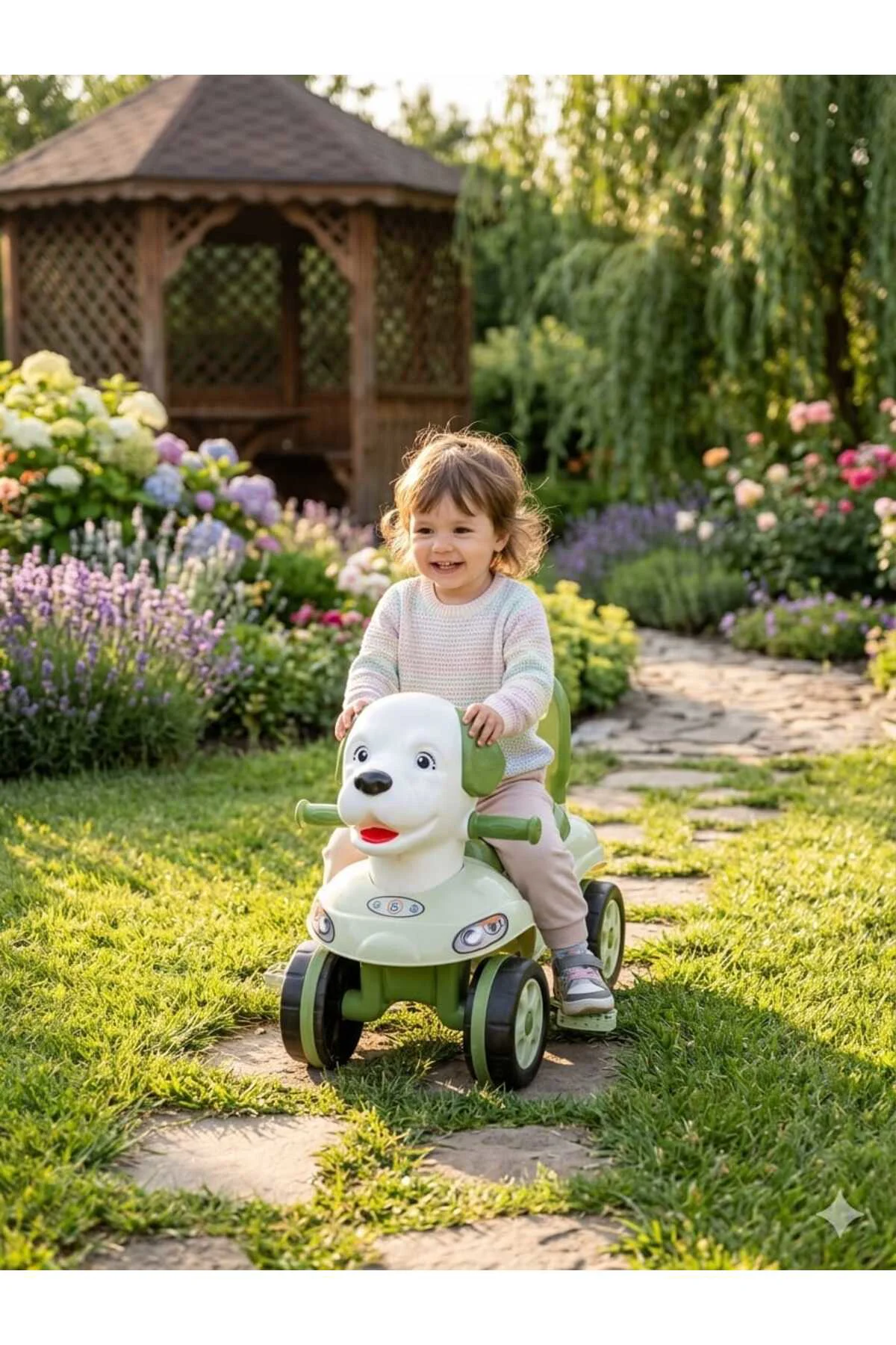 Enhoş Pedallı Köpek Araba