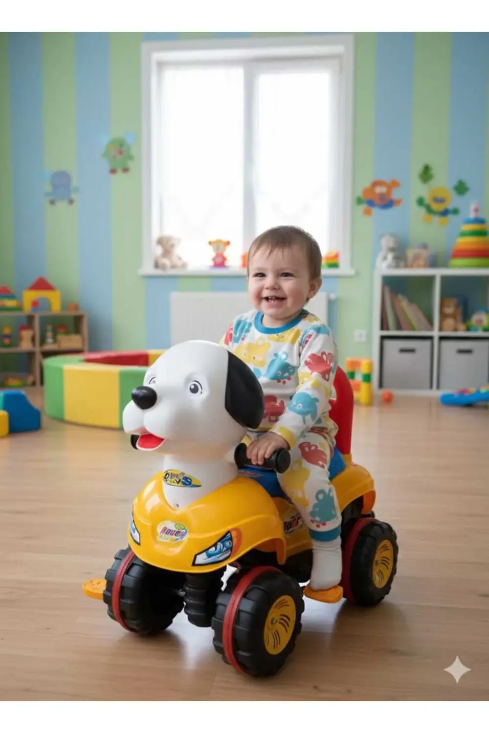 Enhoş Pedallı Köpek Araba