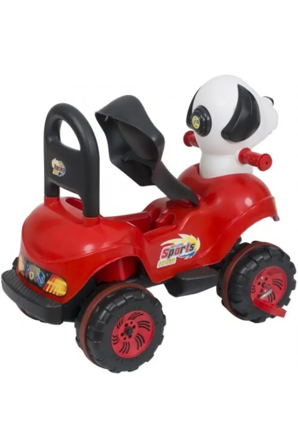 Enhoş Pedallı Yatay Direksiyonlu Atv Büyük Köpekli Çocuk Arabası