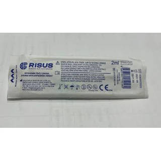 Enjektör - 2 cc 21G x 38mm Yeşil - Tek Kullanımlık Steril Enjektör