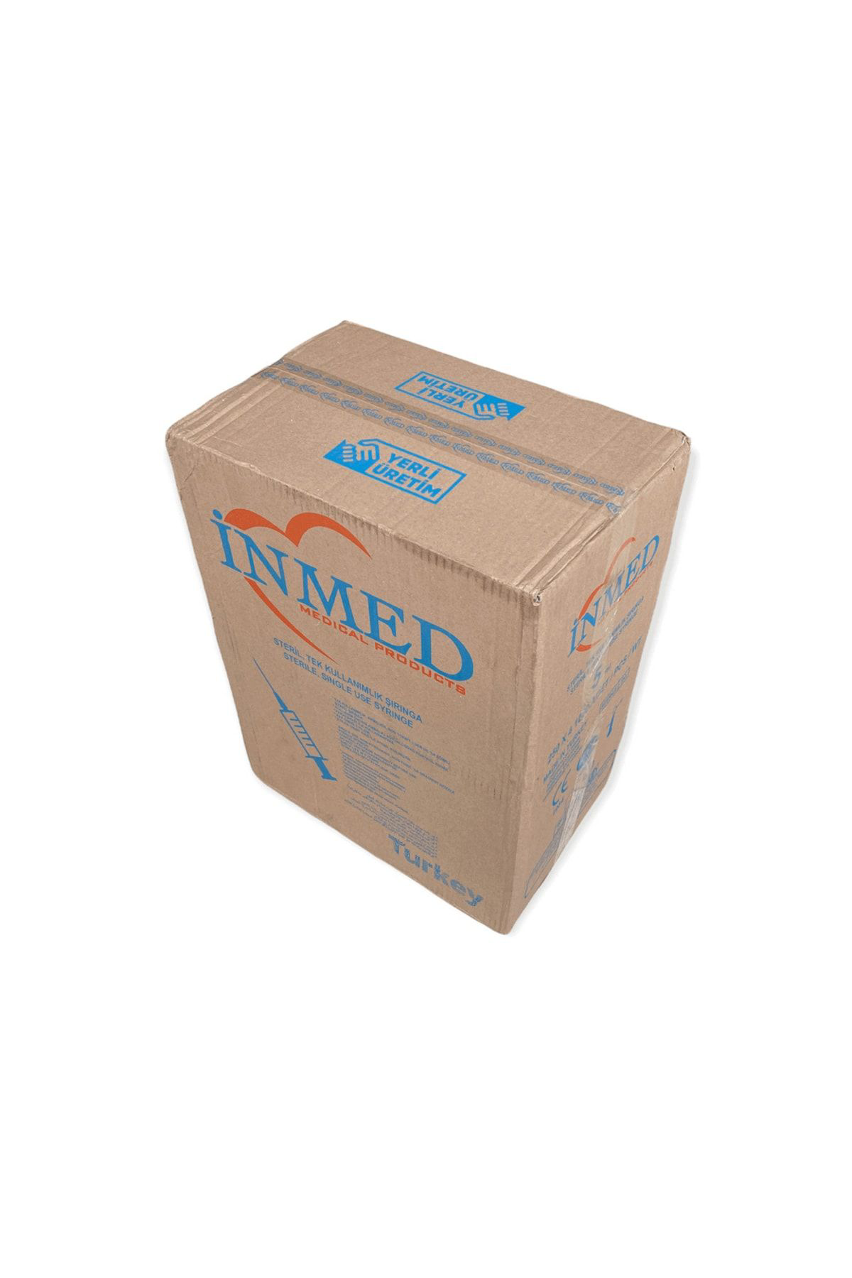 İnmed Enjektör 2Ml 0.40*0.40 Kisa Uç Kilitsiz 250 Adet