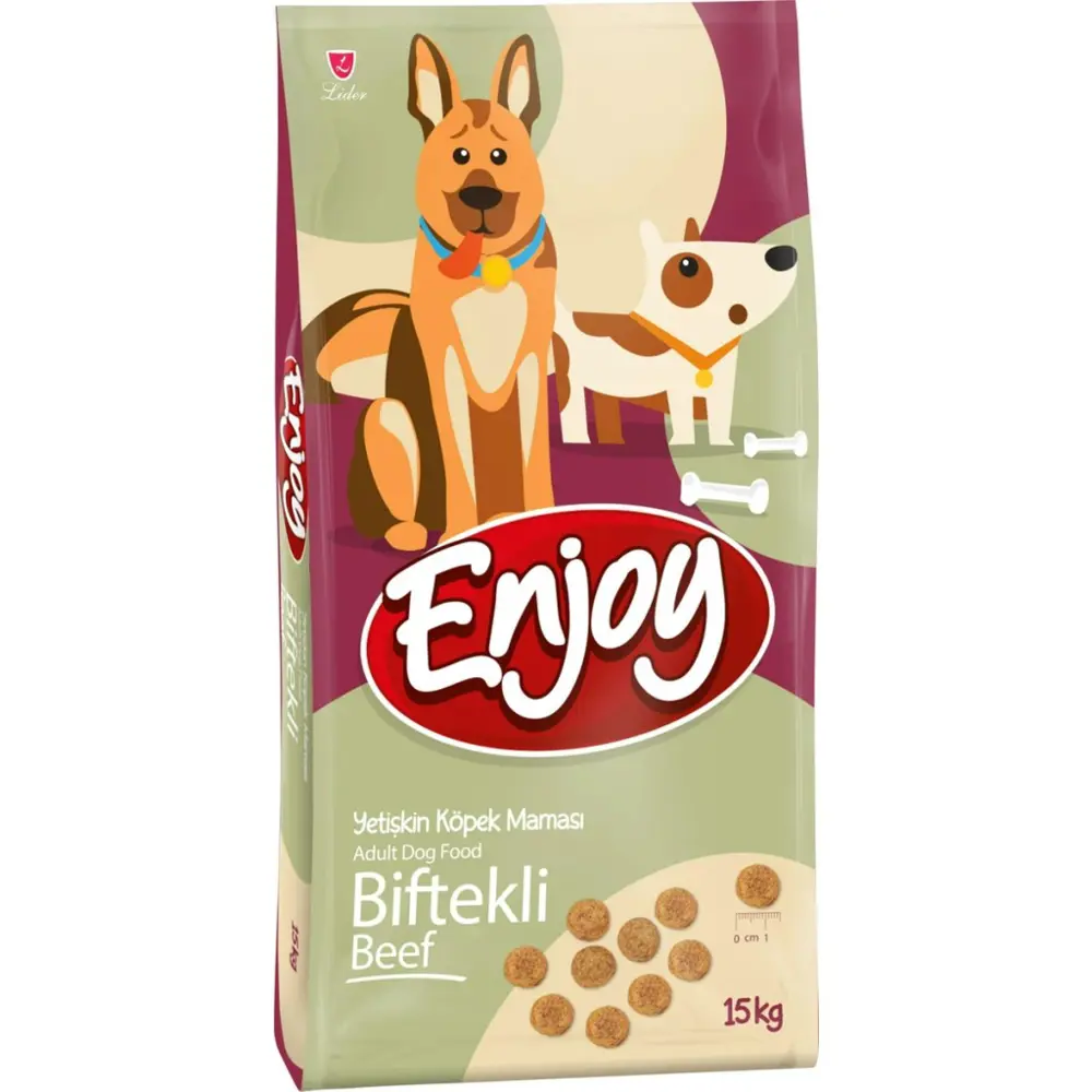 Enjoy Biftekli Köpek Maması 15 KG Enjoy Biftekli Köpek Maması 15 KG