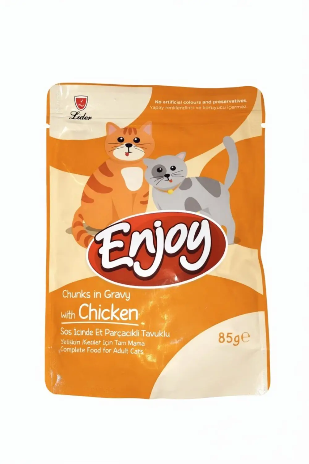 Enjoy Pouch Tavuklu Kedi Konservesi 85 gr Enjoy Pouch Tavuklu Kedi Konservesi 85 gr