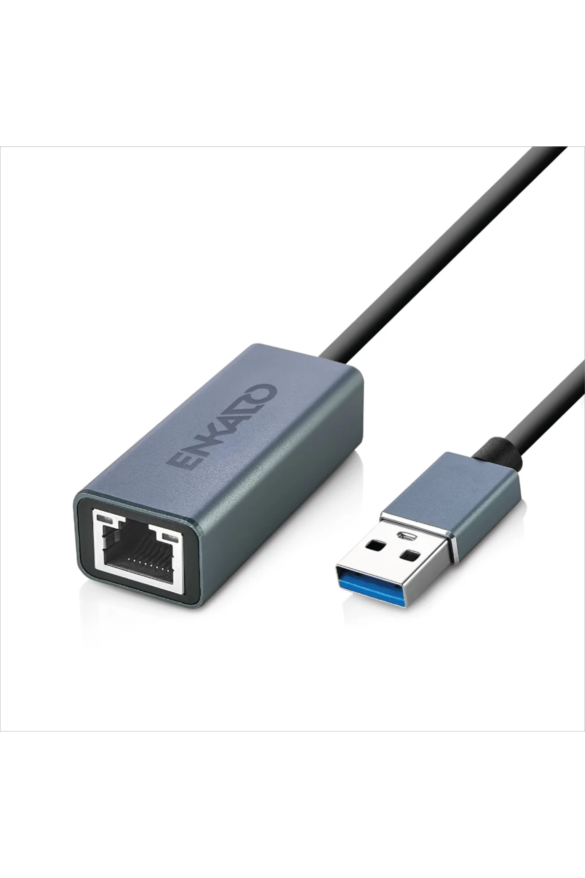 ENKADO EKD-TP44, USB to RJ45, Metal, Ethernet Kartı