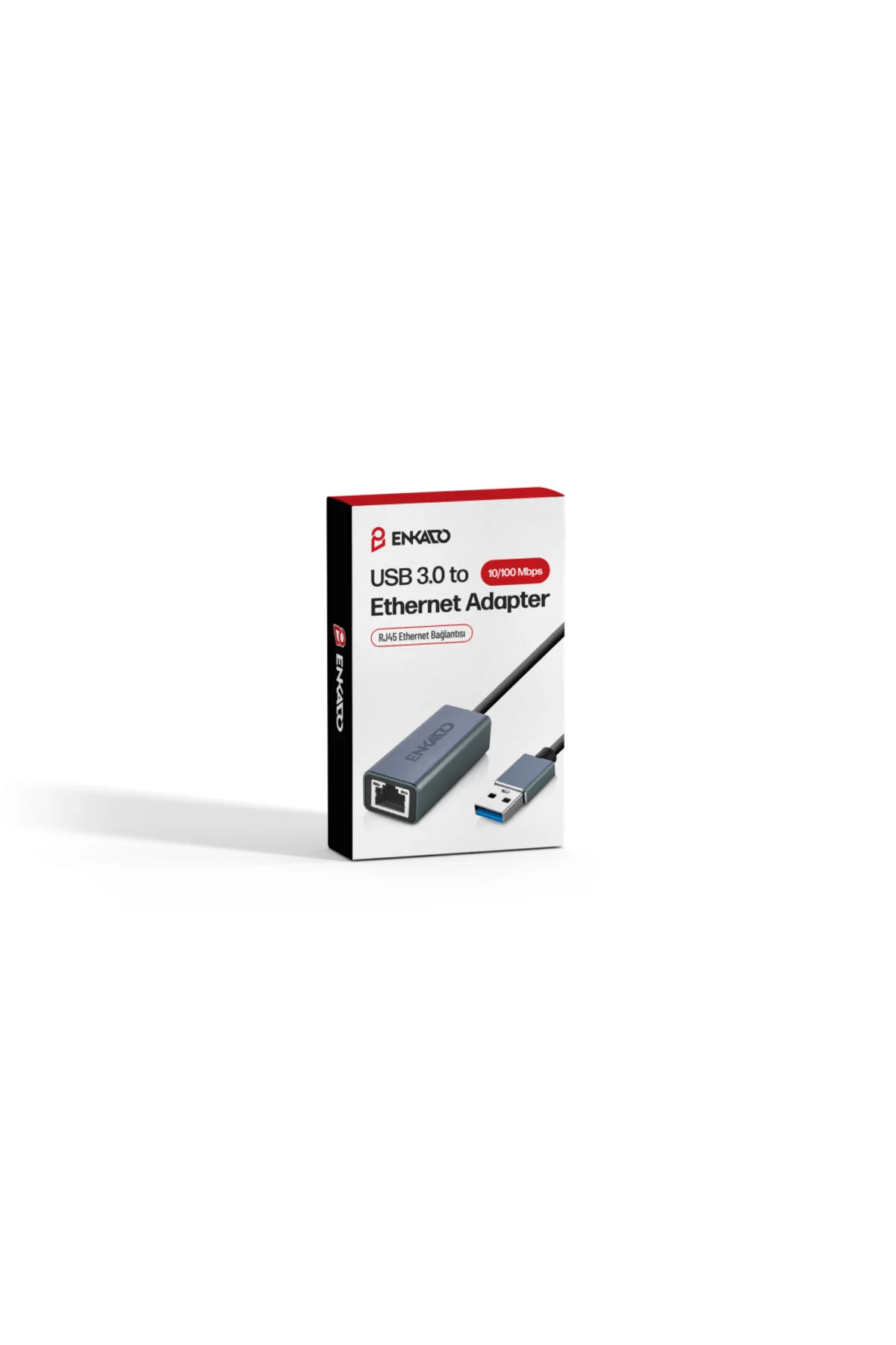 ENKADO EKD-TP44, USB to RJ45, Metal, Ethernet Kartı