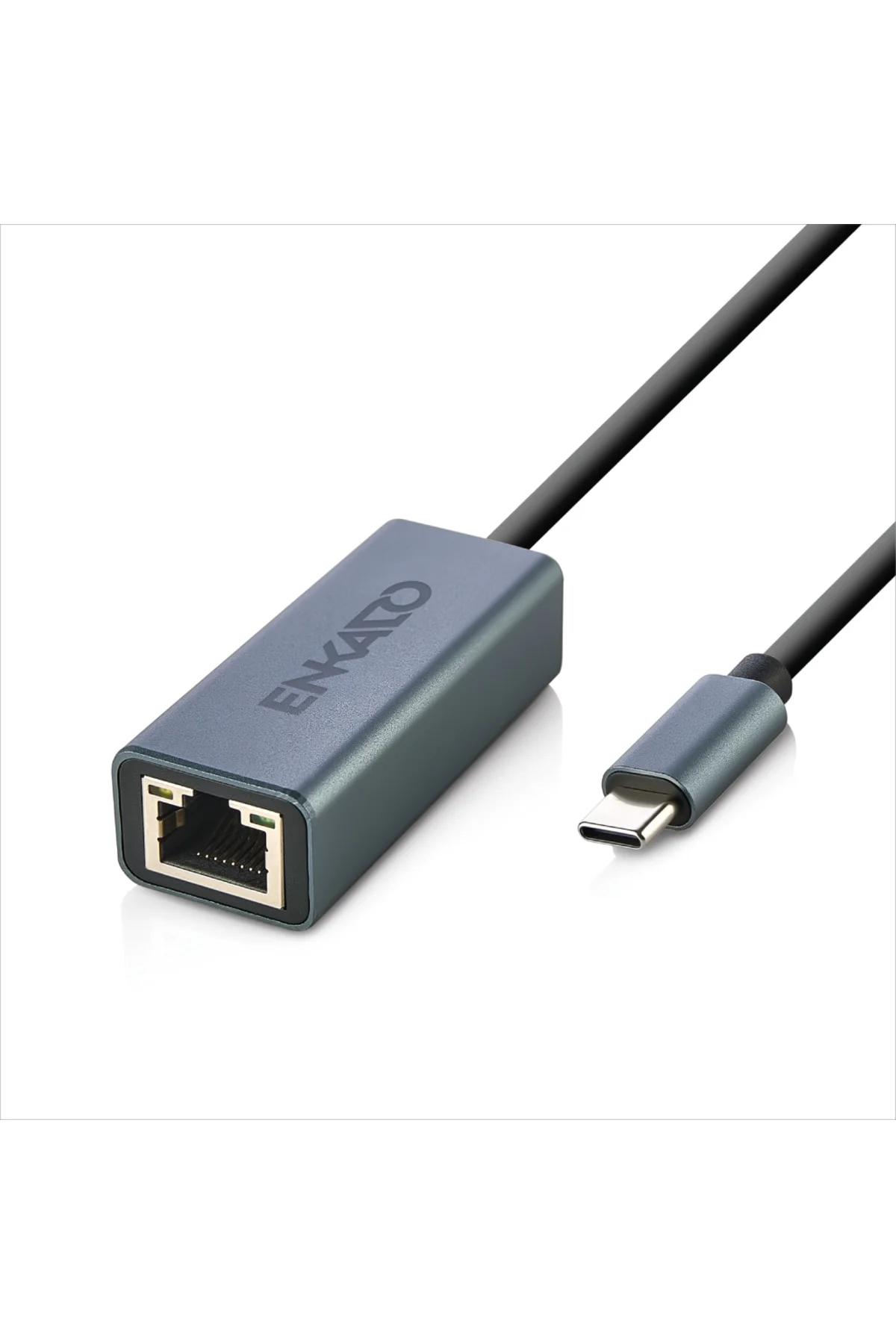 ENKADO EKD-TP45, GigaBit, Type-C to RJ45, Metal, Ethernet Kartı