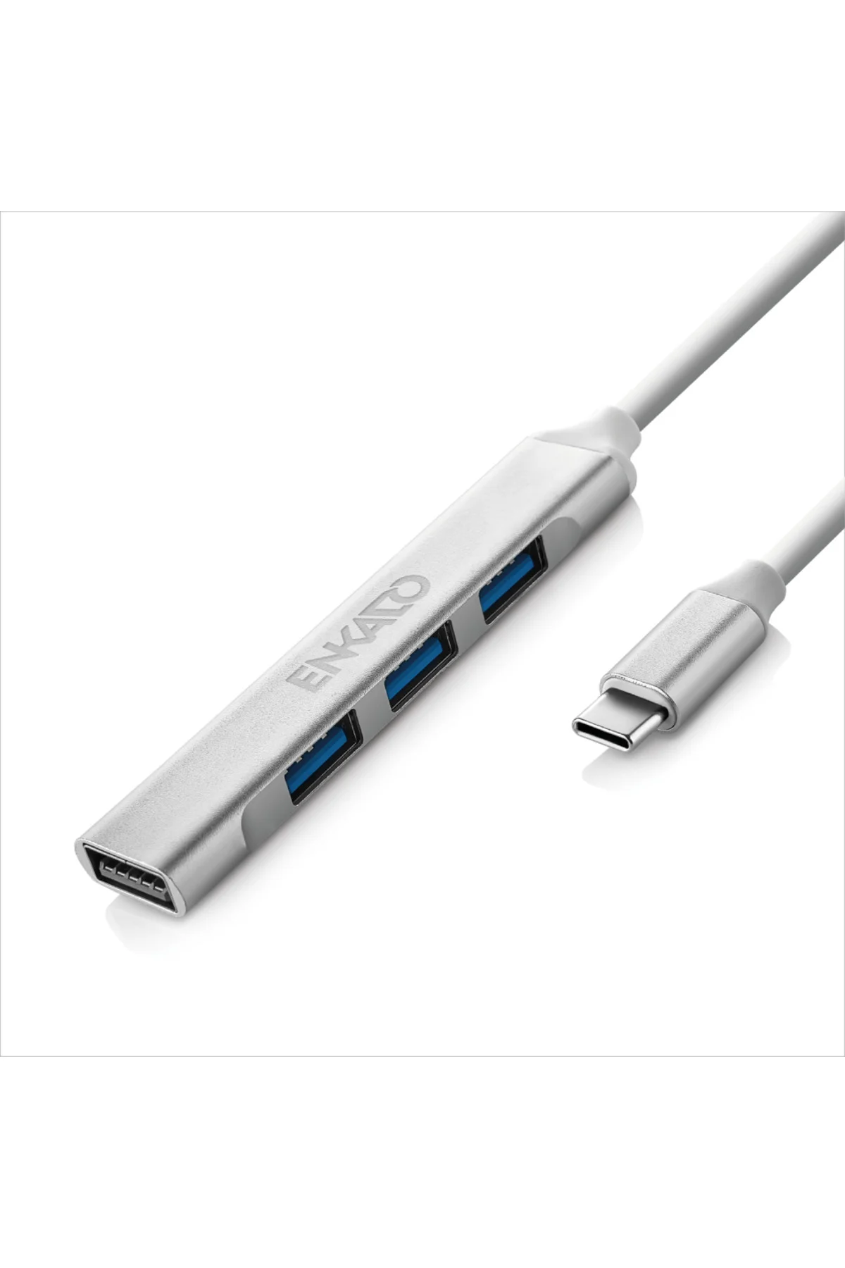 ENKADO EKD-TP50, Type-C to 3xUSB 2.0, 1xUSB 3.0, Metal, USB HUB