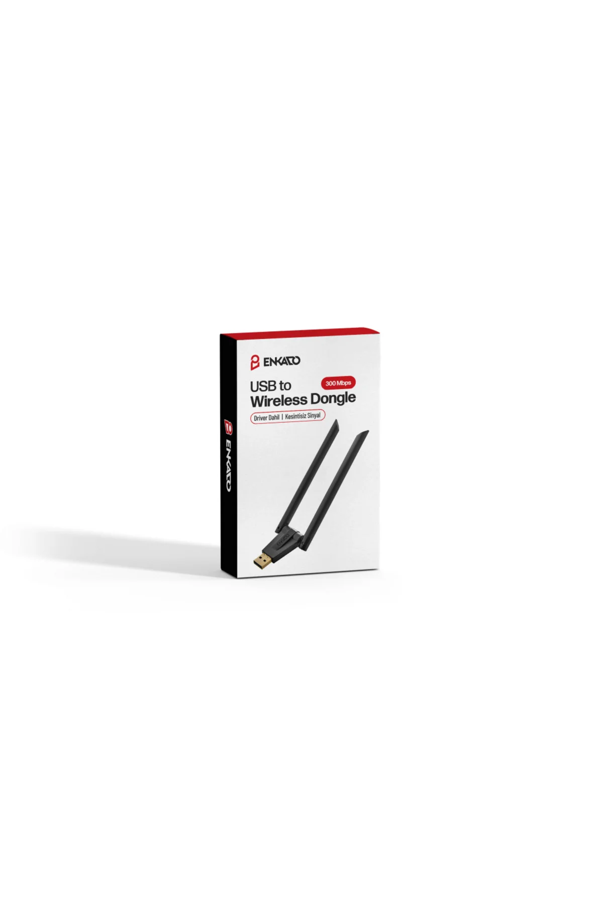 ENKADO EKD-UW91, 300Mbp, 2.4Ghz, 2dBi Harici Anten, USB2.0, WIREL