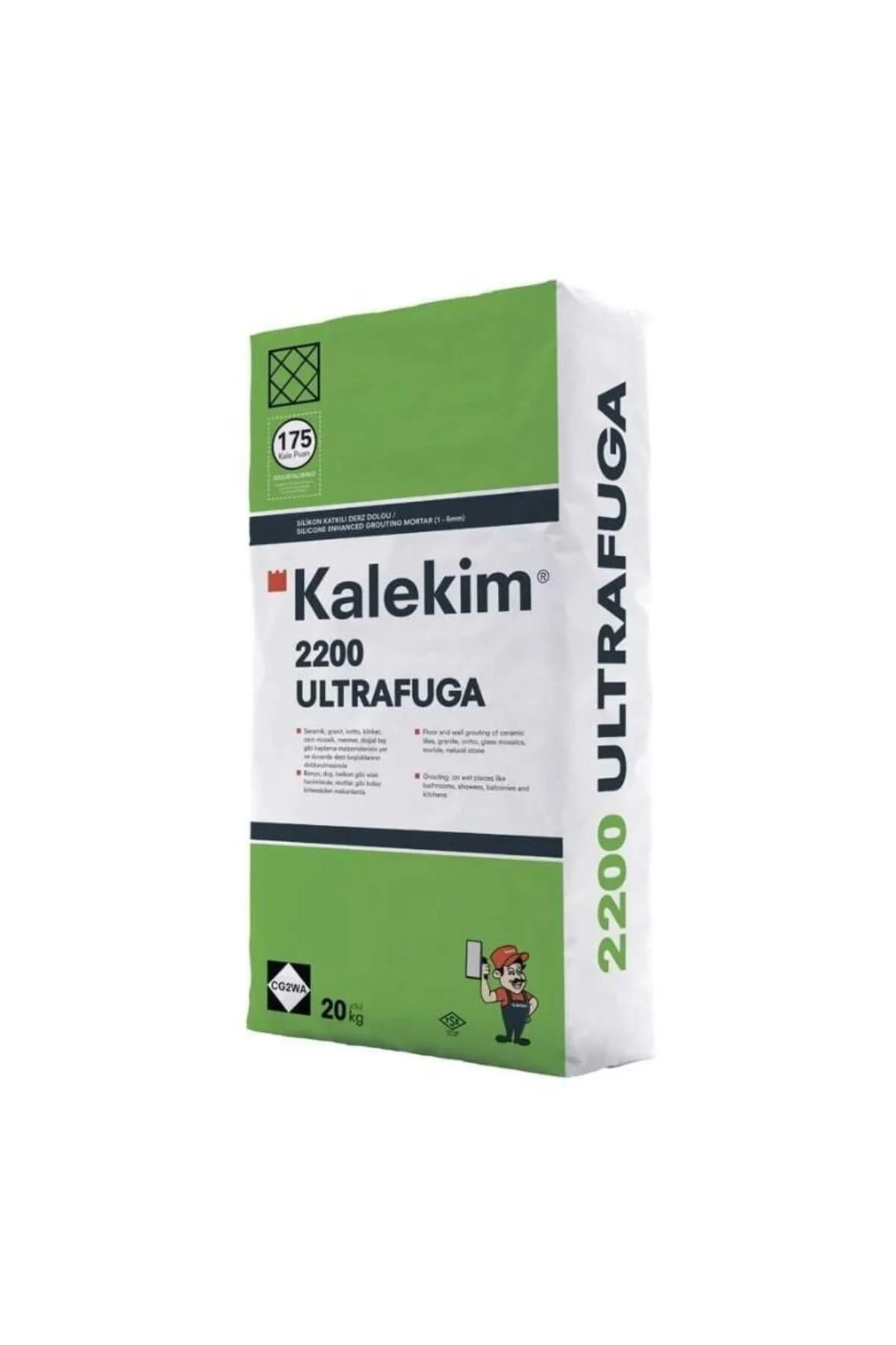 Ennalbur Kalekim Ultra Fuga 2251 Beyaz 20 Kg