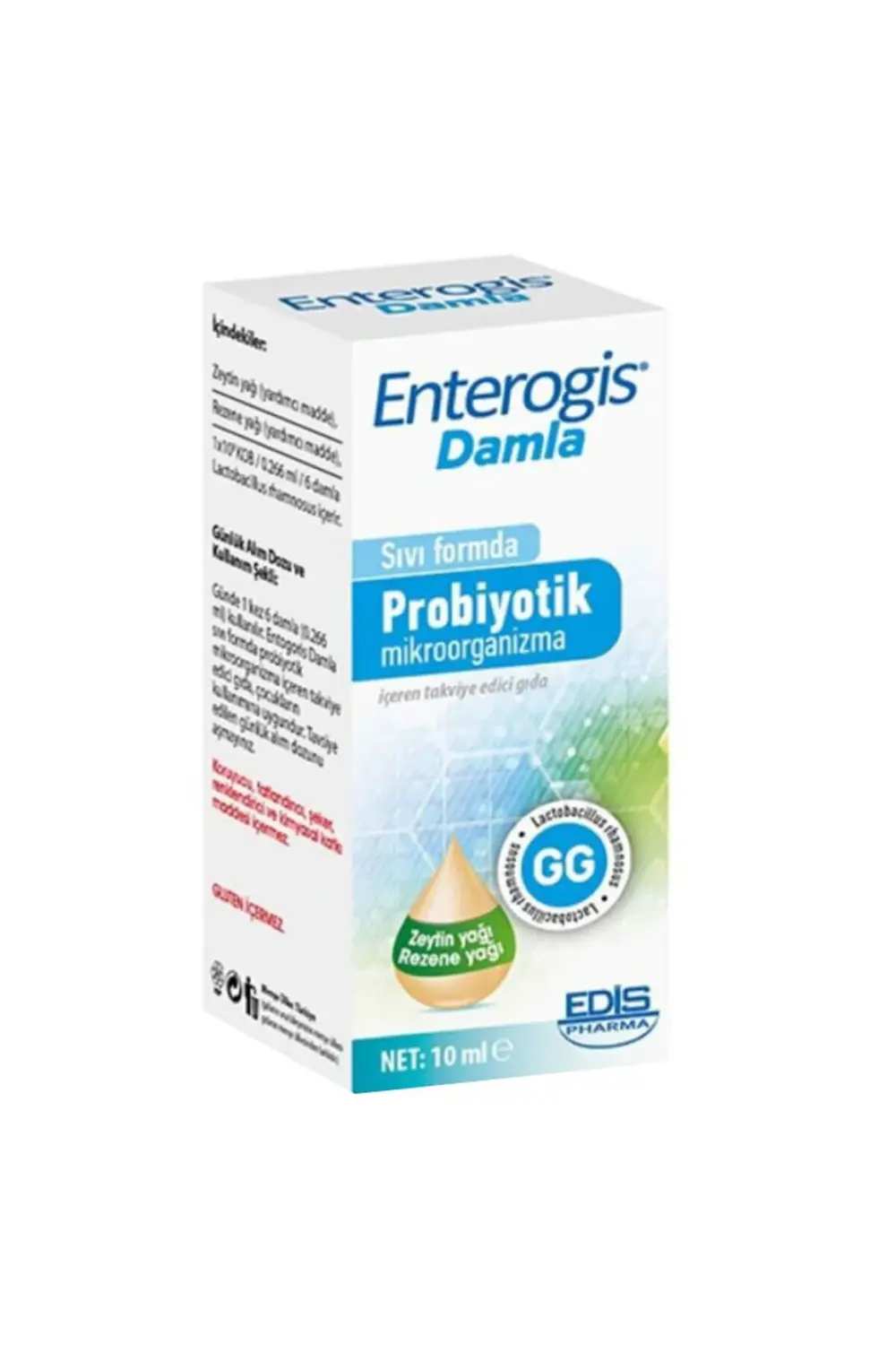 Enterogis Damla Takviye Edici Gıda 10 ml
