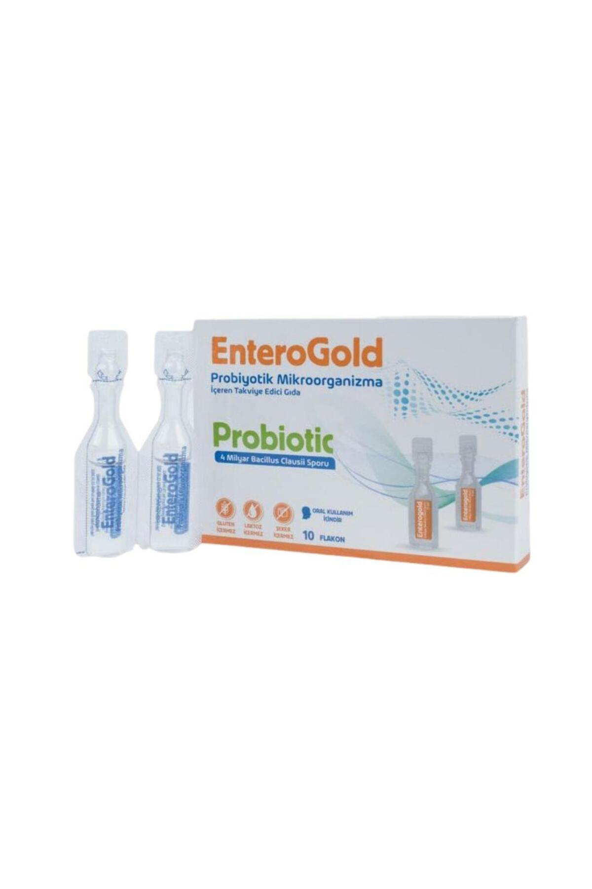 Enterogold Yetişkin Probiotic 4 Milyar 10 Flakon 8699956001210