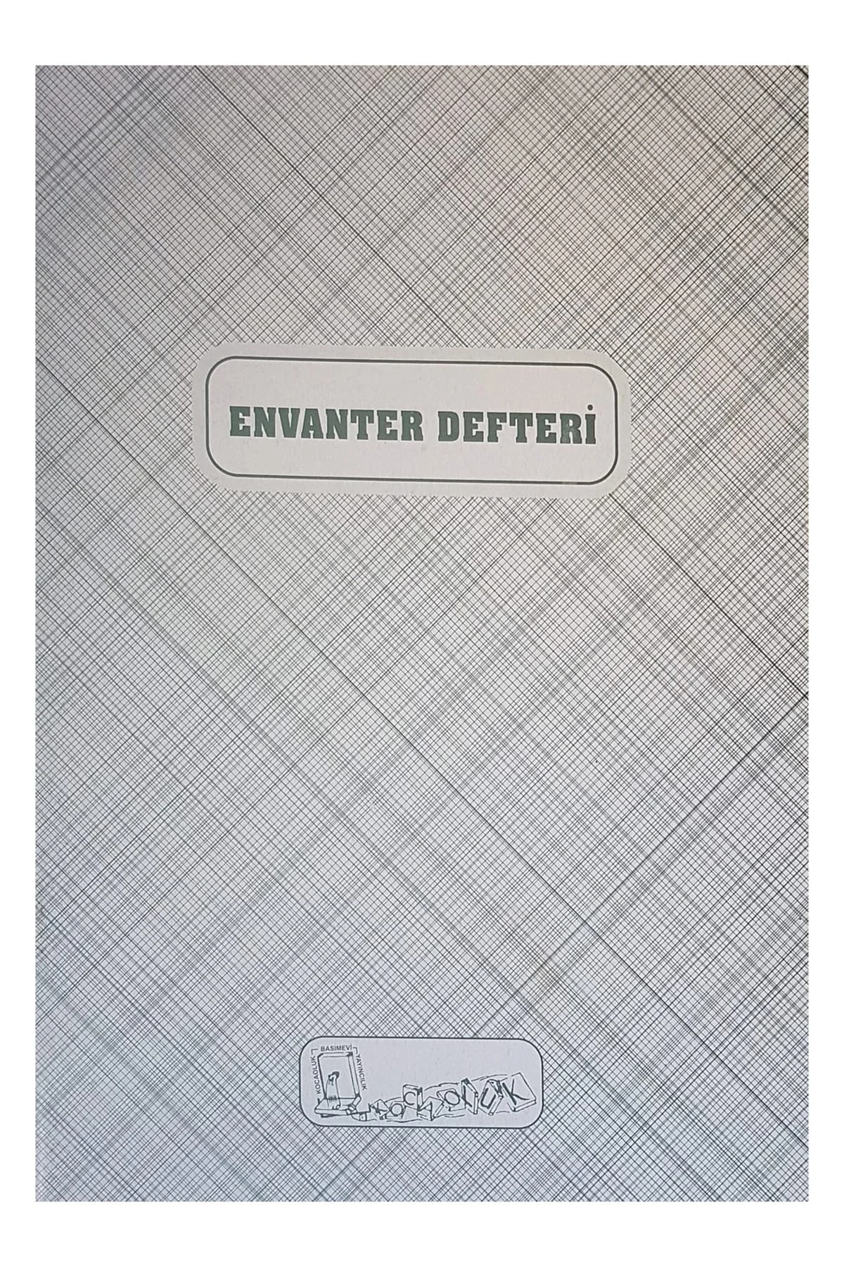Envanter Defteri Karton Kapak Envanter Defteri Karton Kapak