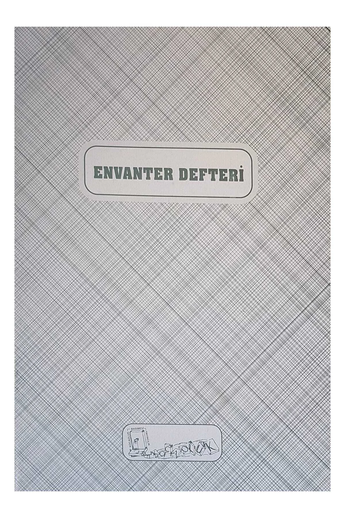 Envanter Defteri Karton Kapak