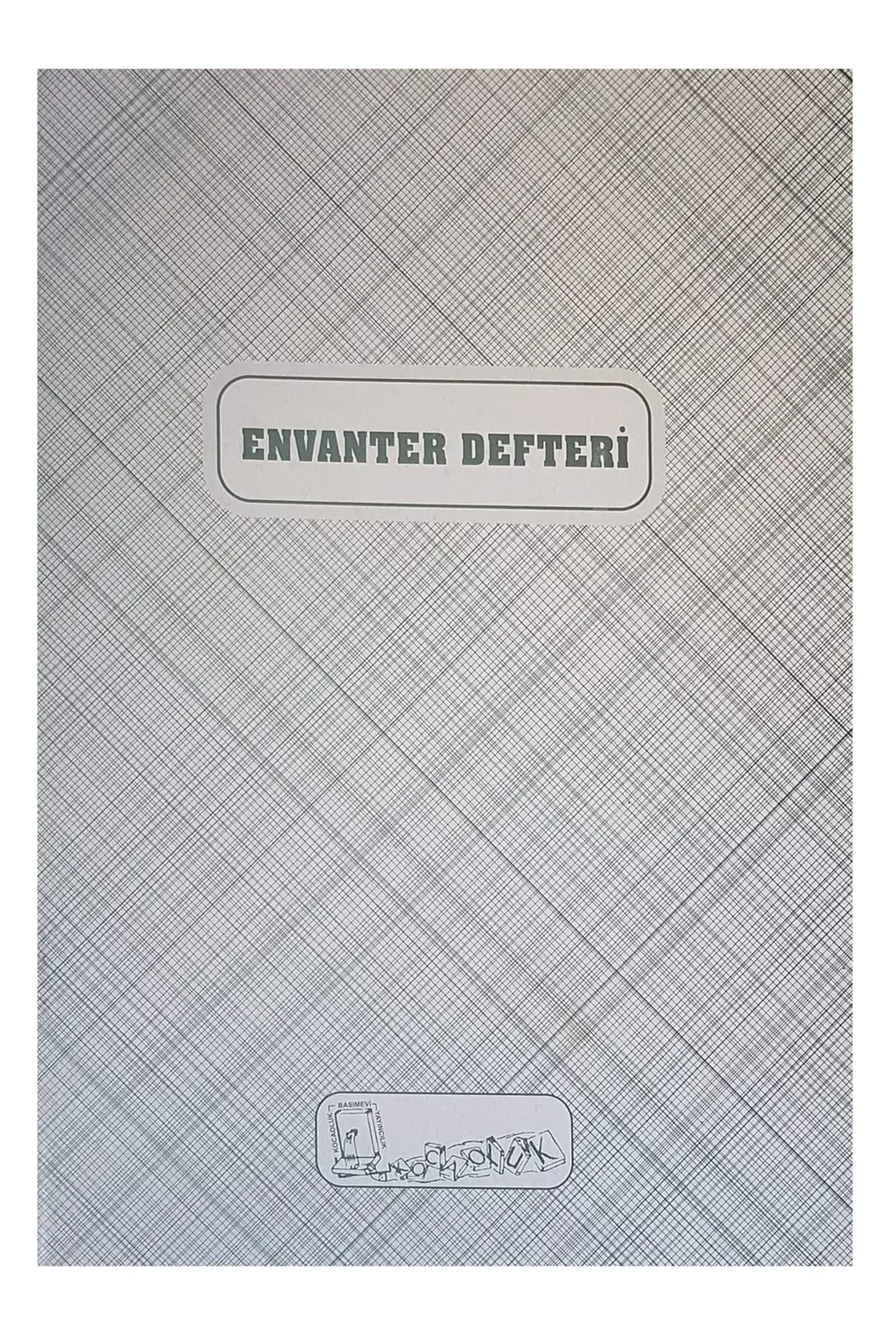 Envanter Defteri Karton Kapak