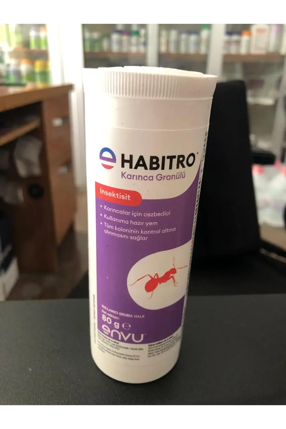 Envu Habitro Karınca Ilacı Yemi 80 gr