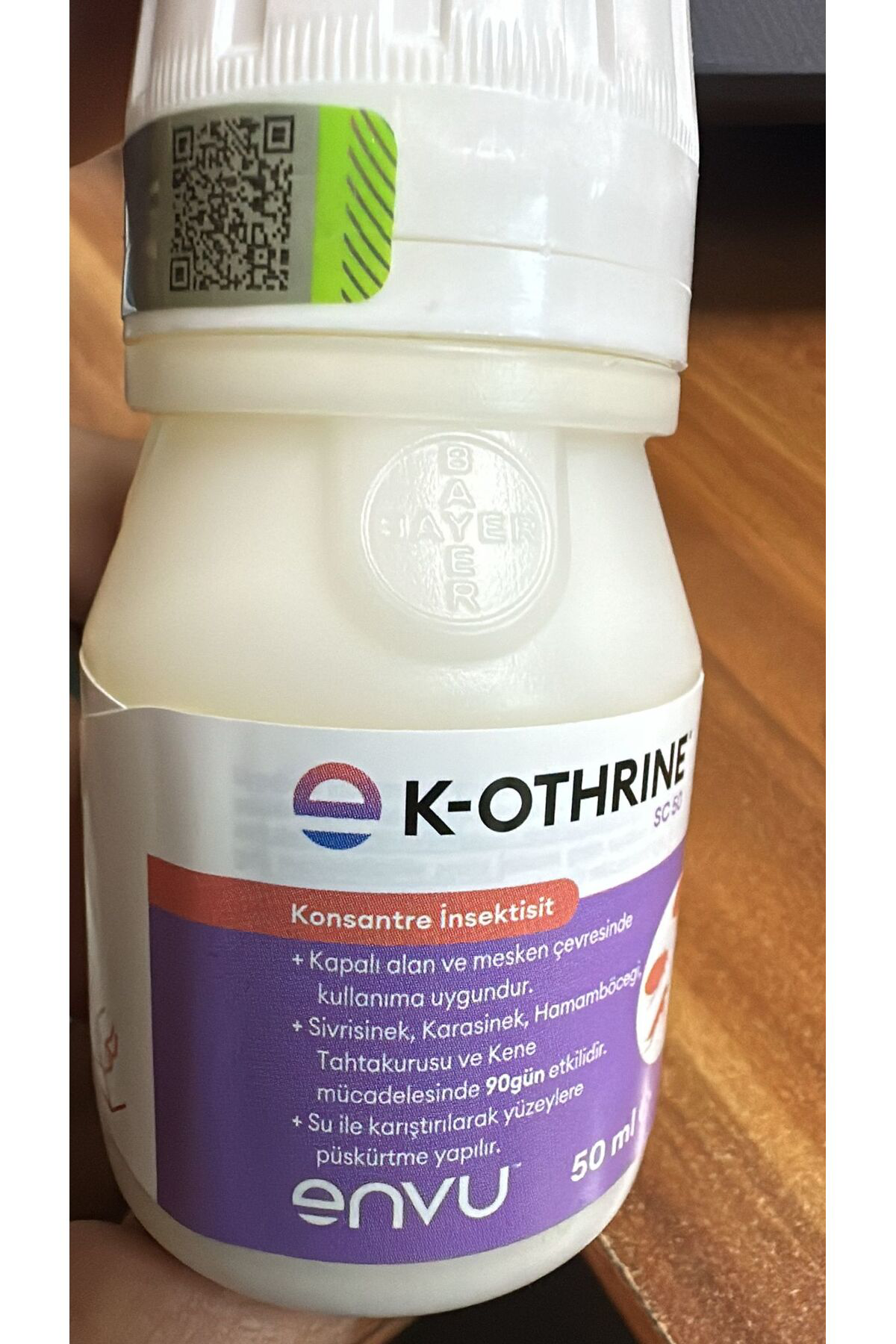 Envu K-othrine Sc50 Hamamböceği Pire Tahtakurusu Ve Sivrisinek Et