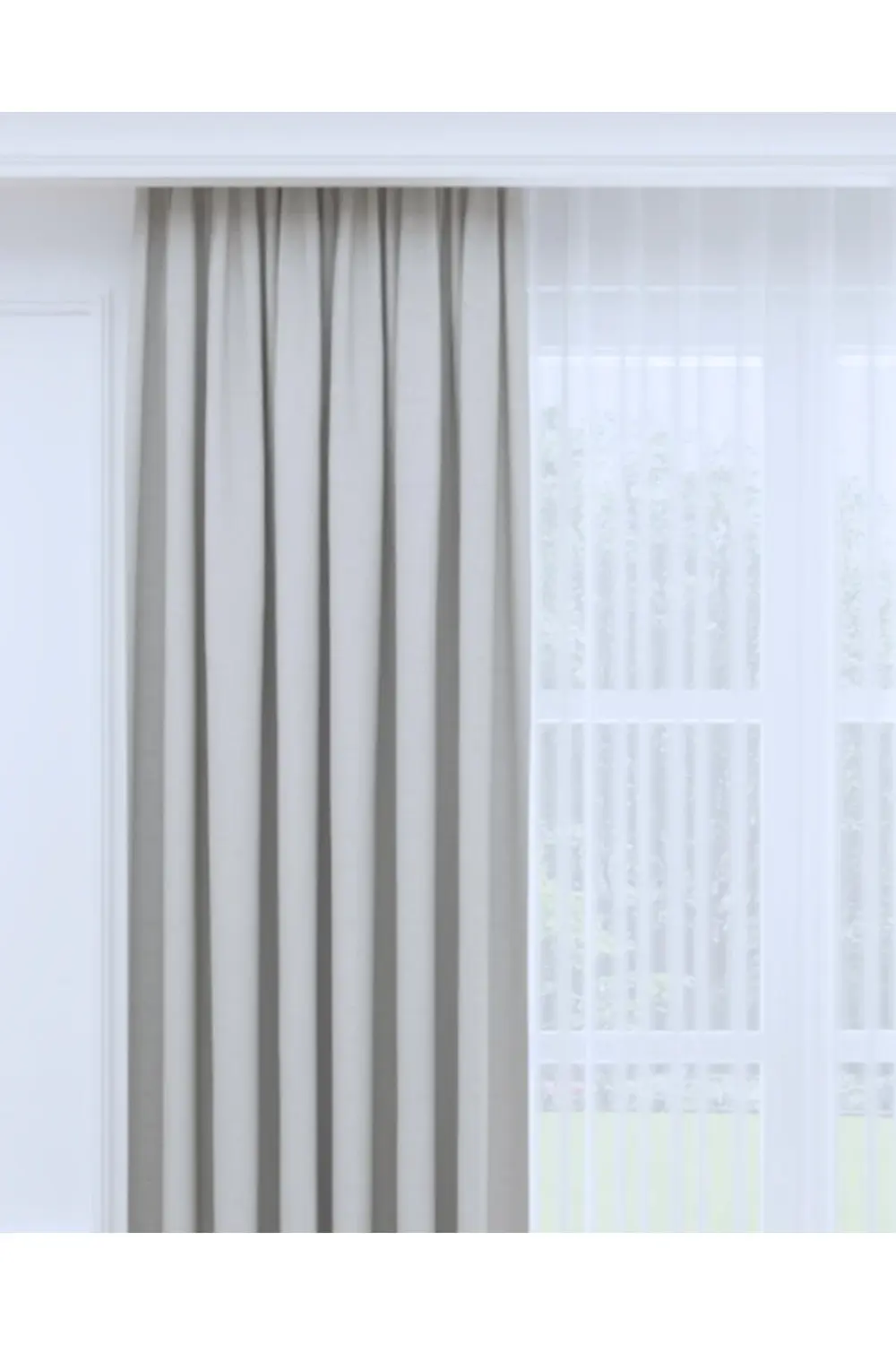 Enza Lüx Keten Blackout Karartma Fon Perde Yüksek Kaliteli 1/2,5