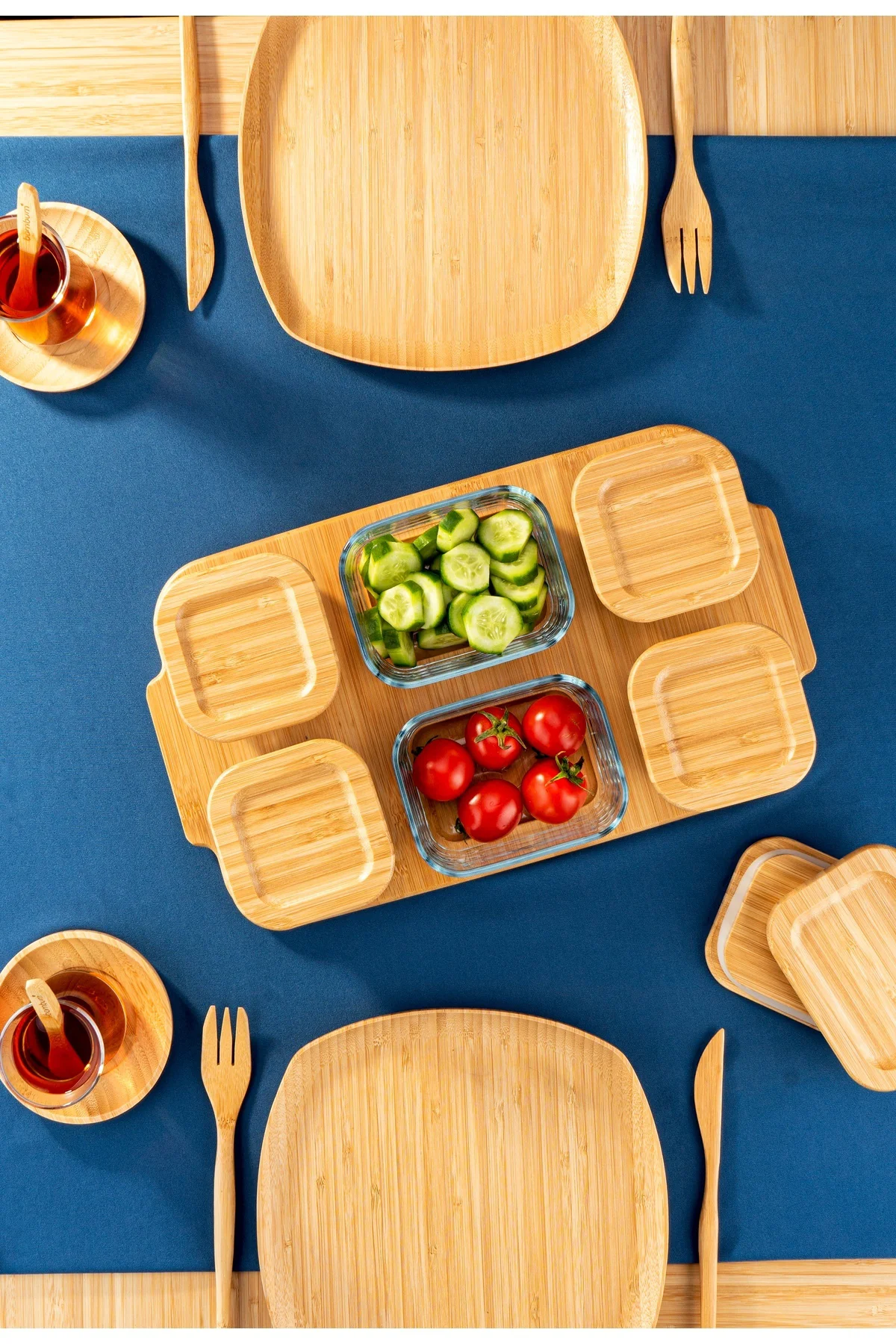 Enzo 13 Parça Cam Kahvaltılık