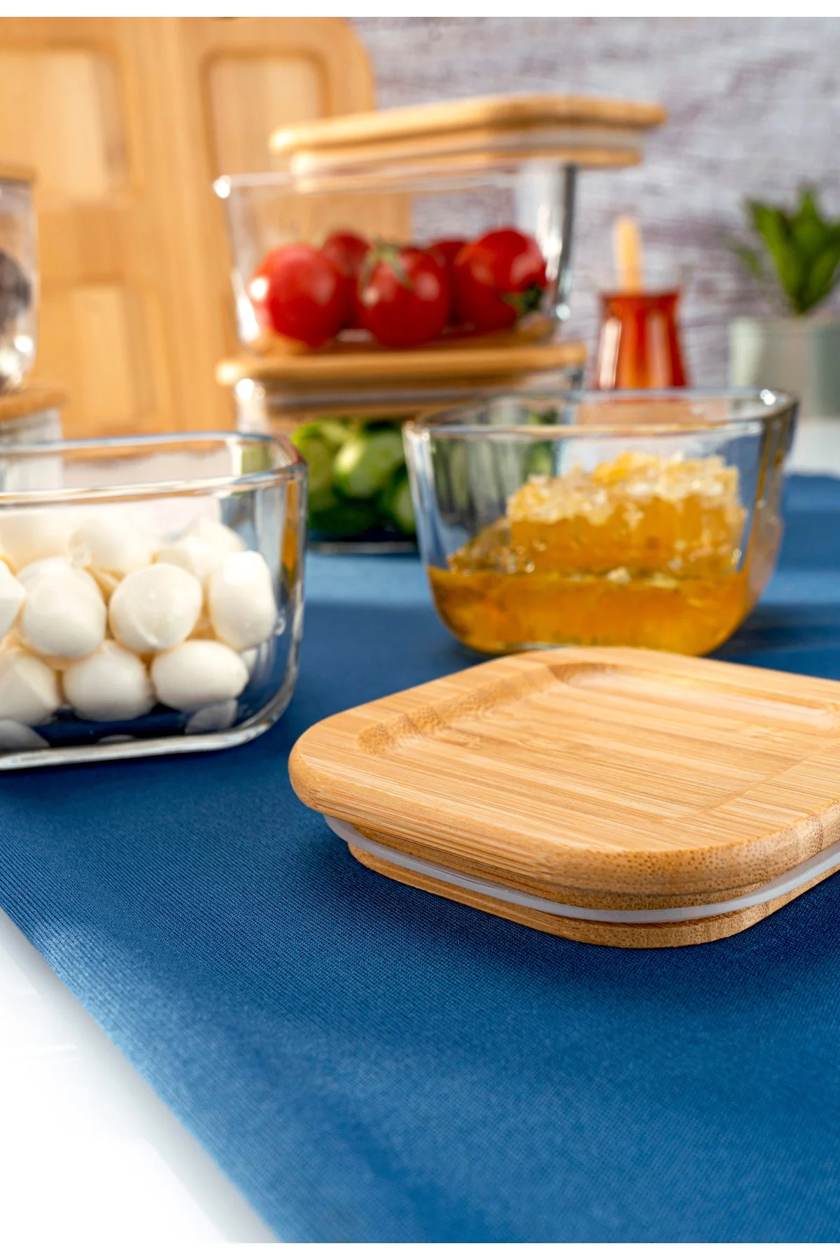 Enzo 13 Parça Cam Kahvaltılık