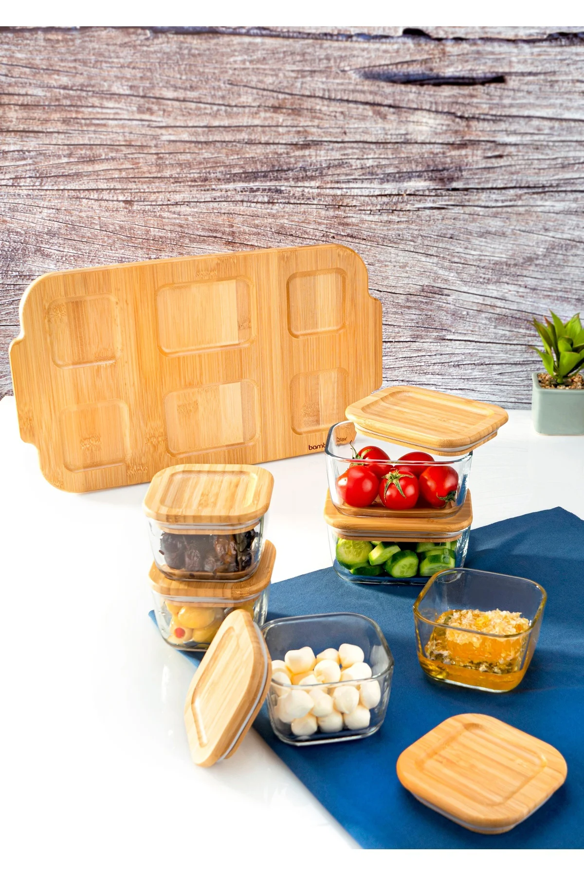 Enzo 13 Parça Cam Kahvaltılık