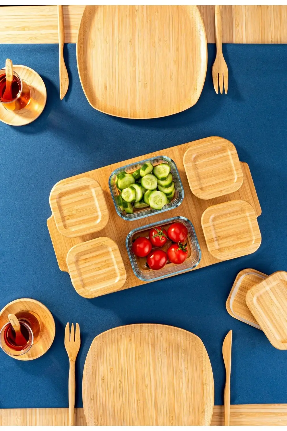 Enzo 13 Parça Cam Kahvaltılık